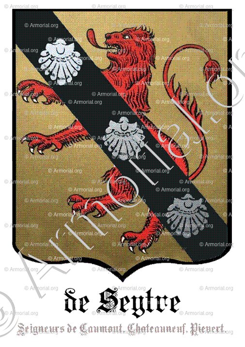 de SEYTRES_Seigneurs de Caumont, 1633-1792_France +