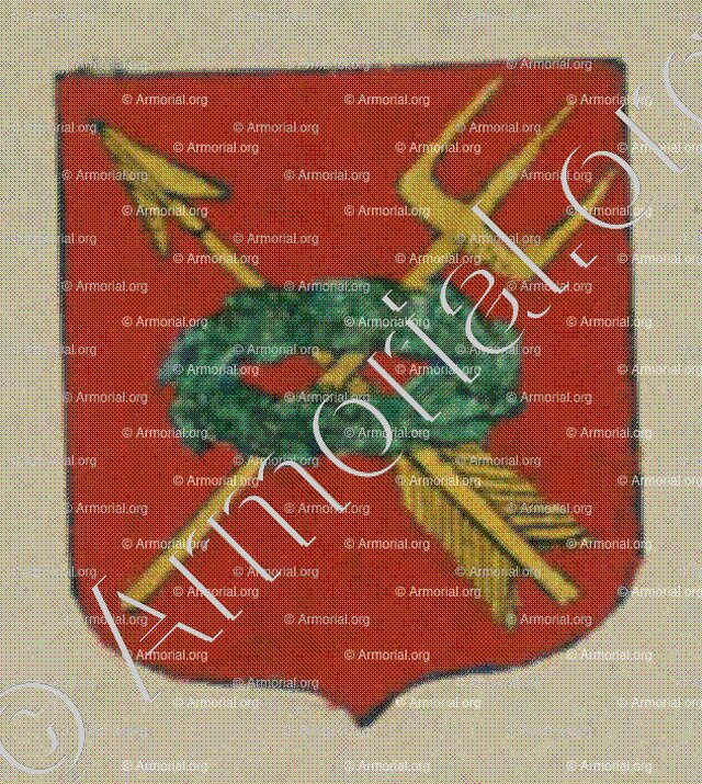 BREVEZ (Alsace)_Blason enregistré sous le règne de Louis XIV_France 