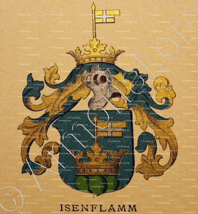 ISENFLAMM_Wappenbuch der Stadt Basel . B.Meyer Knaus 1880_Schweiz