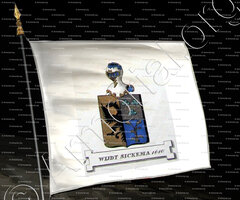 drapeau-WIJDT SICKEMA_Friesland (Stamboek van den Frieschen, 1846)_Nederland