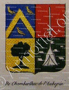 DE CHAMBARLHAC DE L'AUBEPIN