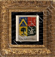 cadre-ancien-or-DE CHAMBARLHAC DE L'AUBEPIN_Noblesse d'Empire._France