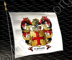 drapeau-de STAINVILLE_Seigneurs de Vaucluse, 1475-1500._France ()