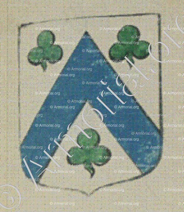 HAGUIN (Alsace)_Blason enregistré sous le règne de Louis XIV_France 