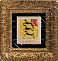 cadre-ancien-or-DE CHANALEILLES_Noblesse d'Empire._France