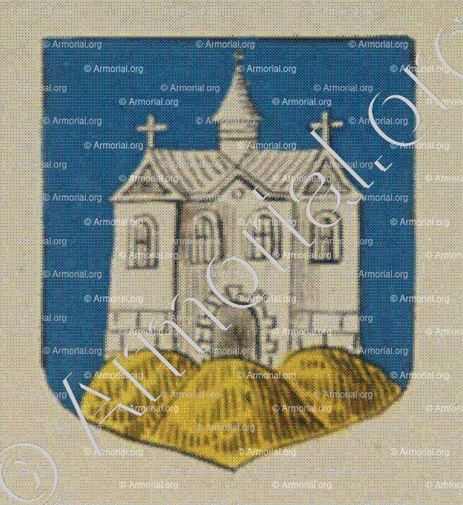 La Communauté du village de Blesteihem (Blaesheim) (Alsace)_Blason enregistré sous le règne de Louis XIV_France 