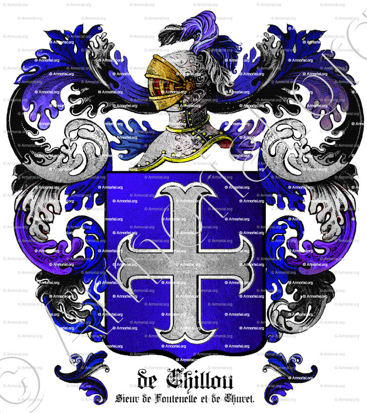 De CHILLOU_Sieur de Fontenelle et de Churet (Angoumois)_France (i)