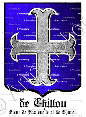 De CHILLOU_Sieur de Fontenelle et de Churet (Angoumois)_France (i)=