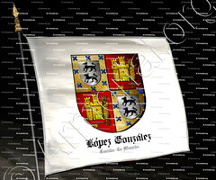 drapeau-LOPEZ GONZALEZ_Castilla_La Mancha, 1590._España