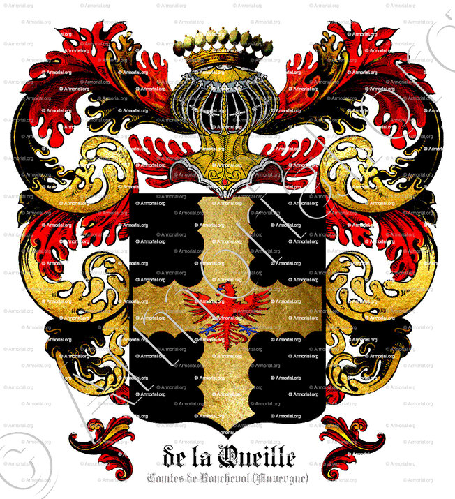 de La QUEILLE Comtes de Ronchevol_Auvergne_France.