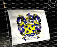 drapeau-ALVARADO_Aragon, Castilla, Extremadura, Andalucia_España (ii)