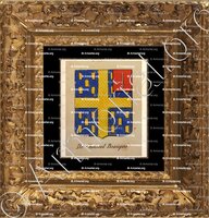 cadre-ancien-or-DE CHOISEUL BEAUPRE_Noblesse d'Empire._France