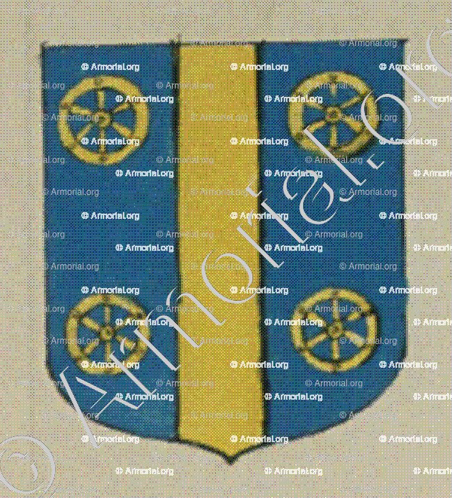 SATOURNIS (Alsace)_Blason enregistré sous le règne de Louis XIV_France 