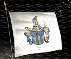 drapeau-JENNI_Armorial de la ville de Bâle. B.Meyer Knaus 1880_Suisse