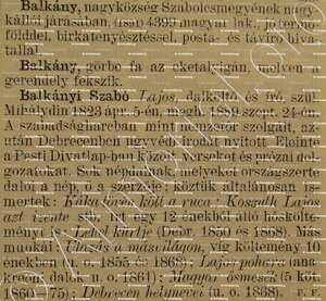 BALKANY SZABO_ Nagy Lexikona_Budapesten