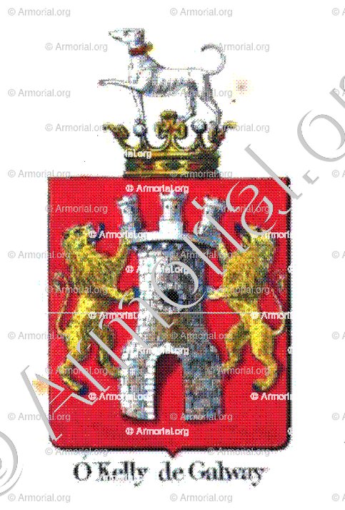 O'KELLY DE GALWAY_Armorial royal des Pays-Bas_Europe