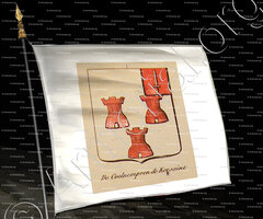 drapeau-DE COELNEMPREN DE KERSAINT_Noblesse d'Empire._France