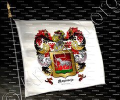 drapeau-MOGROVEJO_Regno di León_España ()