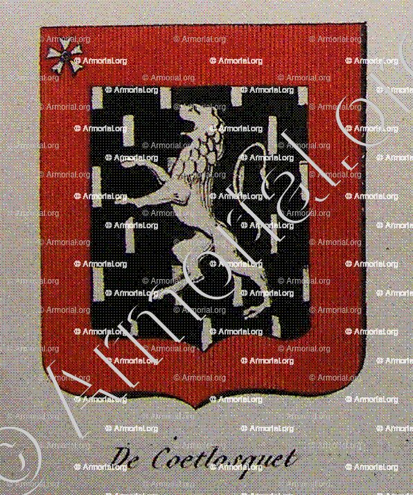 DE COETLOSQUET_Noblesse d'Empire._France