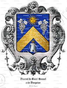 VINCENT DE SAINT-BONNET et DE VAUGELAS