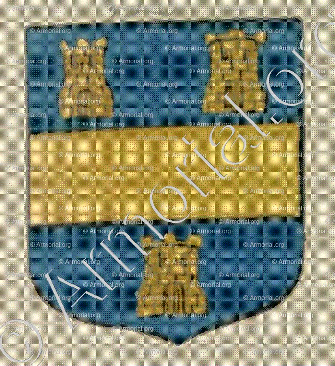 BROBECKER (Alsace)_Blason enregistré sous le règne de Louis XIV_France 