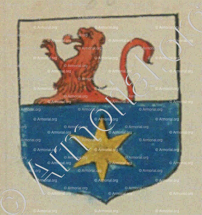 La Communauté du village de Hatten (Alsace)_Blason enregistré sous le règne de Louis XIV_France 