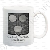 mug-GAILLARD, GEÏLLART ou GHEILLIAERT_Bruges (Brugge) (Arm. mod.)_Belgique (België)