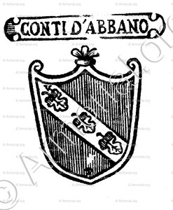 Conti d'ABBANO o d'ABANO