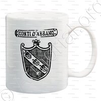 mug-Conti d'ABBANO o d'ABANO_Padova_Italia