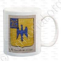 mug-DE CONTADES DE GIZEUX_Noblesse d'Empire._France
