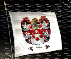 drapeau-DUDING_Riaz. Heraldica Helvetica par François Rappard, 1993._Suisse ()