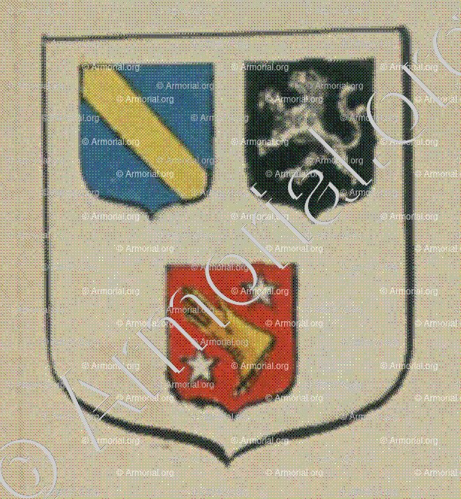 La Communauté du village de Hipsheim (Alsace)_Blason enregistré sous le règne de Louis XIV_France 