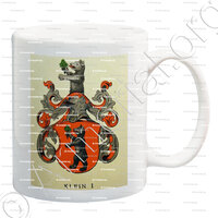 mug-KLEIN - Armorial de la ville de Bâle. B.Meyer Knaus 1880 - Schweiz. Suisse. Svizzera. (i)