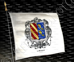 drapeau-de MONTARD_Périgord_France (1)