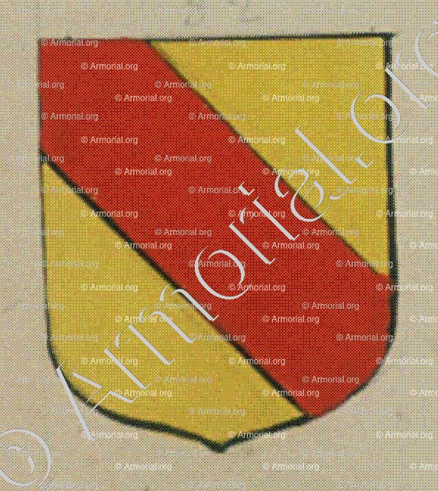 HAMERE (Alsace)_Blason enregistré sous le règne de Louis XIV_France 