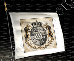 drapeau-BAUFFREMONT-COURTENAY_Lorraine, Bourgogne._France