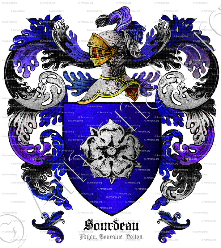 SOURDEAU_Anjou, Touraine, Poitou._France .