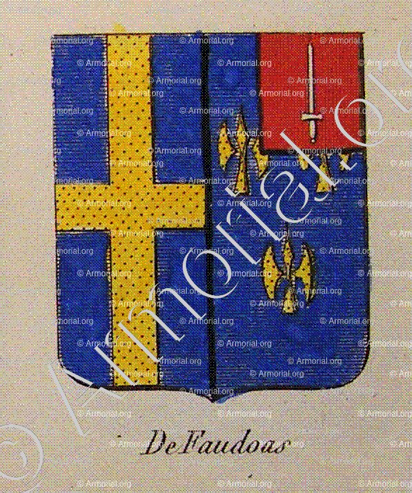 DE FAUDOAS_Noblesse d'Empire._France