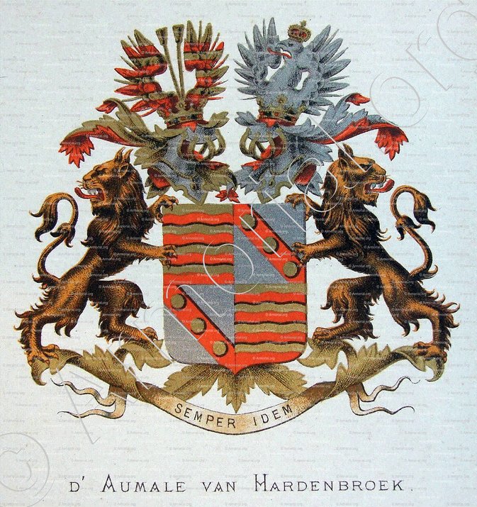 d'AUMALE van HERDENBROEK_Wapenboek van den Nederlandschen Adel._Nederland