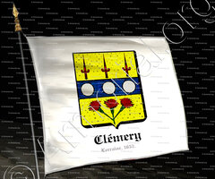 drapeau-CLEMERY_Lorraine, 1653._France (2)