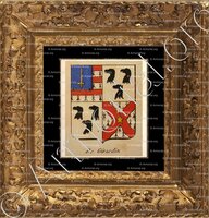 cadre-ancien-or-DE GIRARDIN_Noblesse d'Empire._France