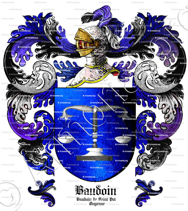 BAUDOIN de SAINT POL_Guyenne_France (iv)
