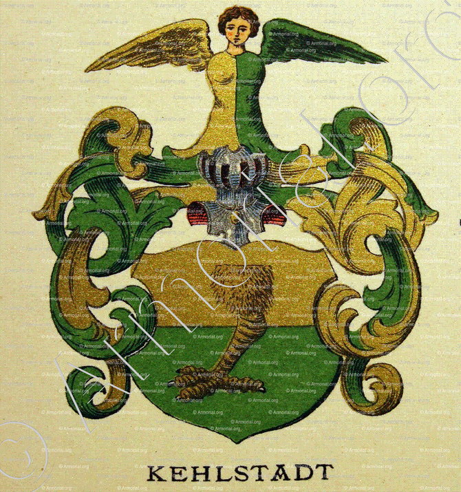 KEHLSTADT_Wappenbuch der Stadt Basel . B.Meyer Knaus 1880_Schweiz