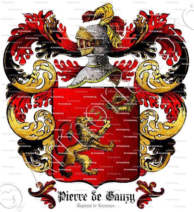 Pierre de GAUZY_Capitoul de Toulouse_France