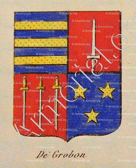 DE GROBON_Noblesse d'Empire._France