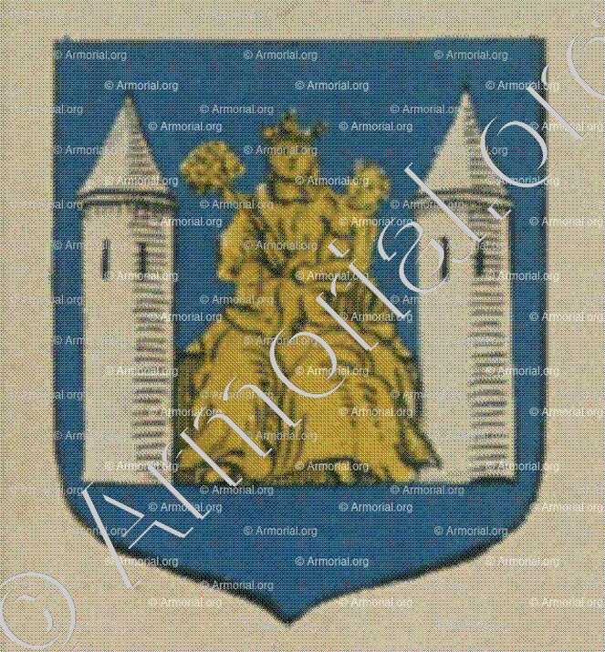 La Communauté du village de Rhinau (Alsace)_Blason enregistré sous le règne de Louis XIV_France 