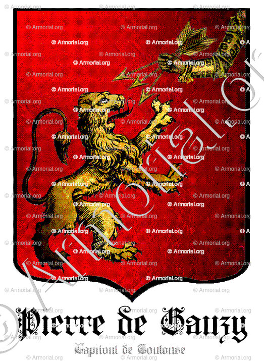 Pierre de GAUZY_Capitoul de Toulouse_France