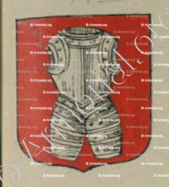 HARNISCHT (Alsace)_Blason enregistré sous le règne de Louis XIV_France 