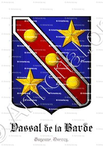 VASSAL de la BARDE
