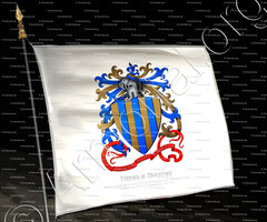 drapeau-TERNIER de MONTFORT_Armorial et nobiliaire de l'ancien duché de Savoie par le Cte E.-Amédée de Foras ; continué par le Cte F.-C. de Mareschal...1878 - 1938._Etats de Savoie